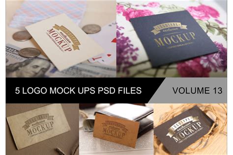 Download Photo Realistic Mock-ups Set of 5 V13
